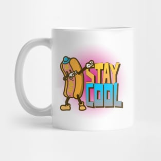 Dabbing Hot Dog Mug